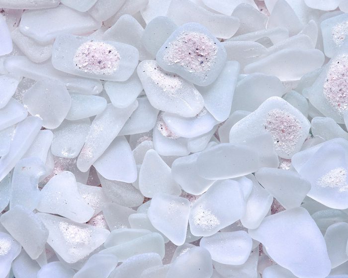 White Sea glass, White Sea glass photo, sea glass